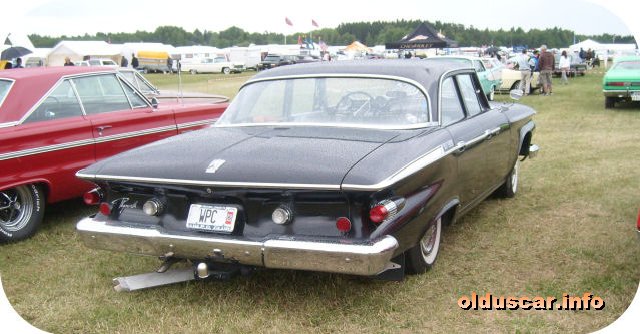 1961 Plymouth Belvedere 4d Sedan back